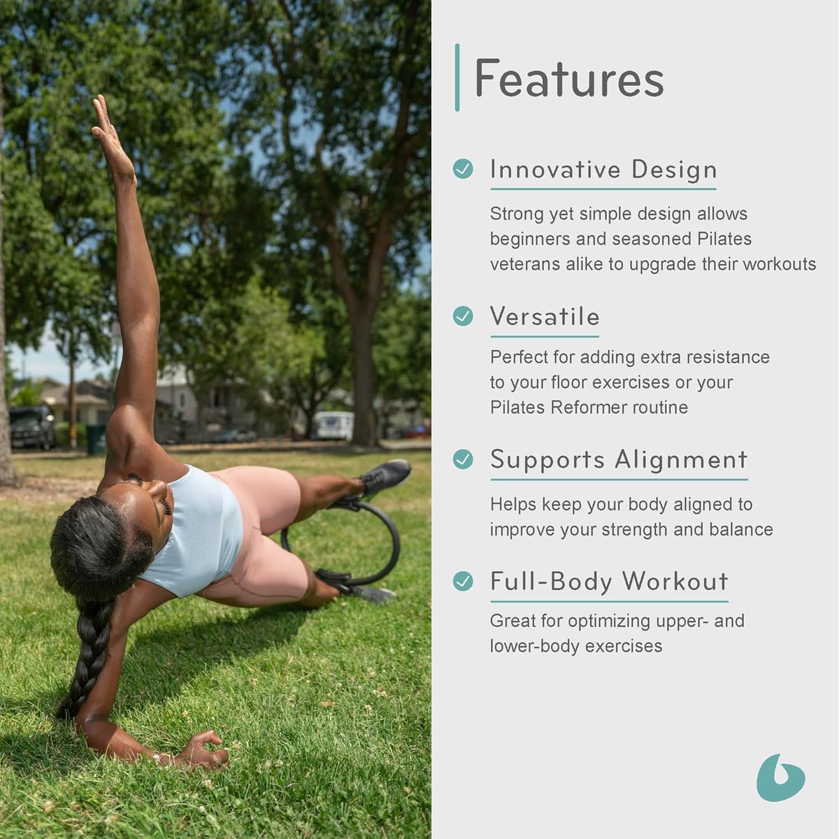 Balanced Body fitness equipment compact design for small space