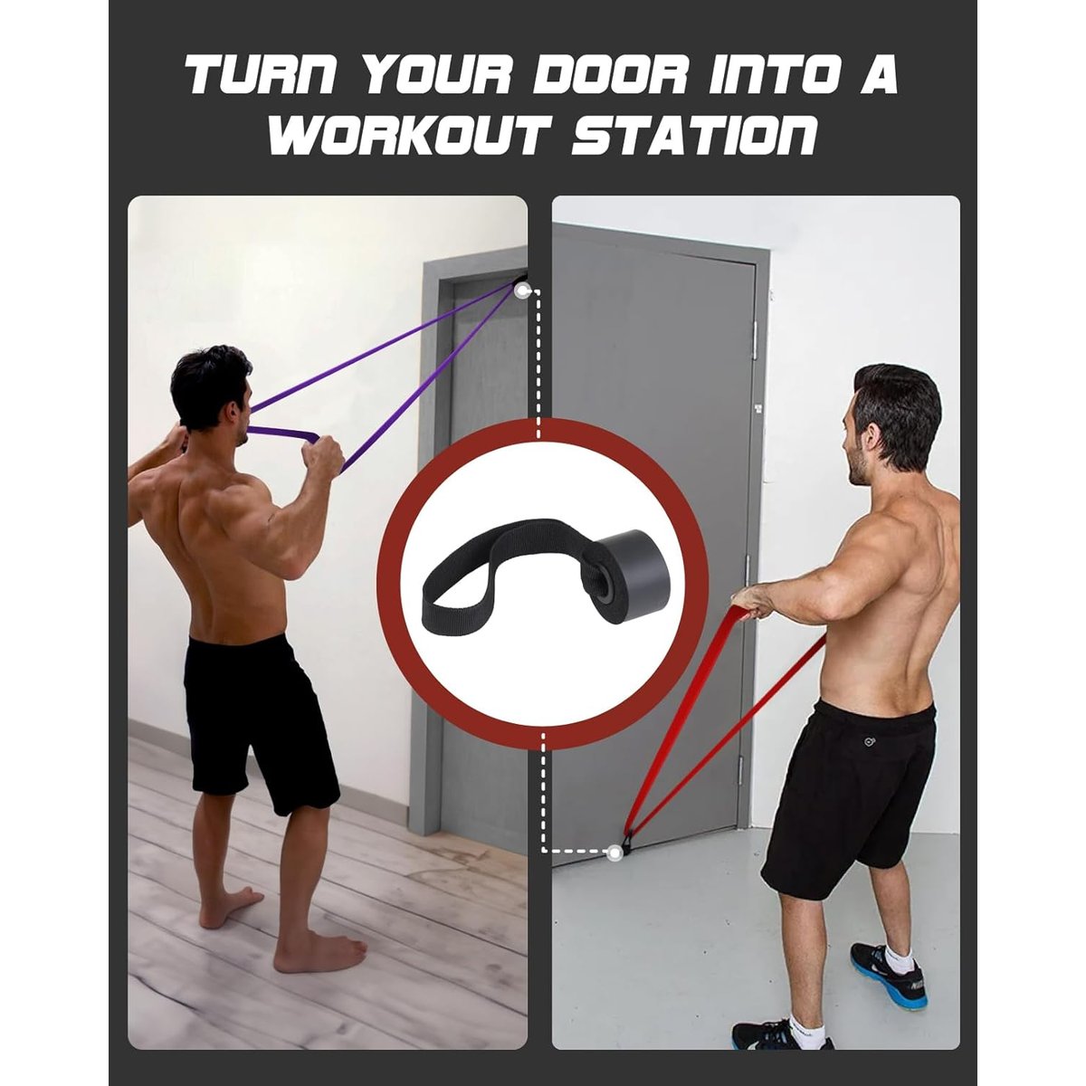 Fitense Resistance Bands LCD display and controls
