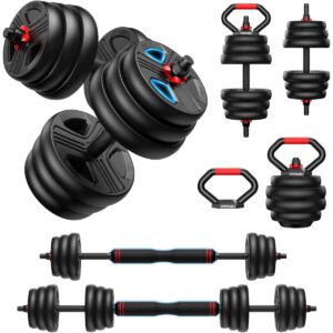 FITPLAM Dumbbells with accessories for home workout