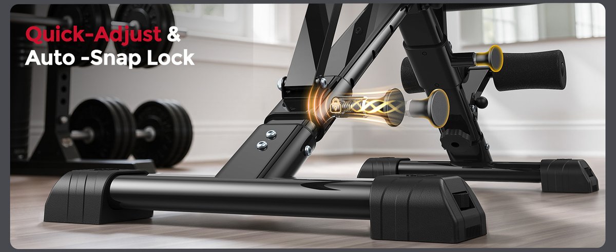 FLYBIRD Weight Bench setup and assembly guide - Home Gym