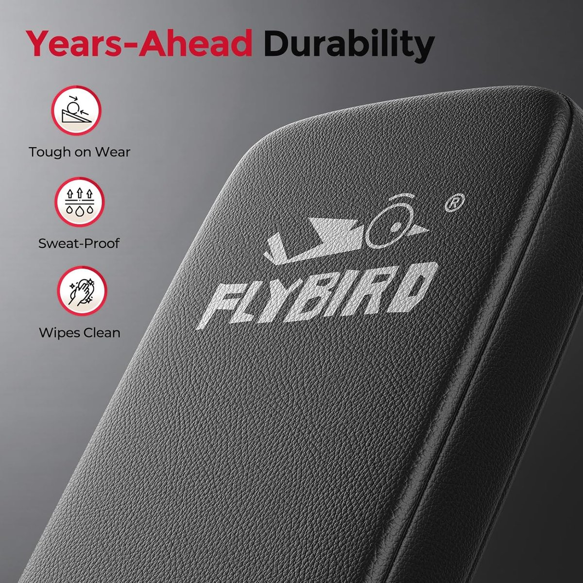 FLYBIRD Weight Bench compact design for small space