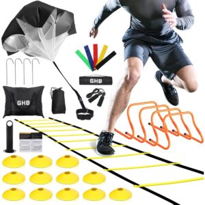 GHB Resistance Bands with accessories for home workout