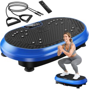 HVX Vibration Plate with accessories for home workout