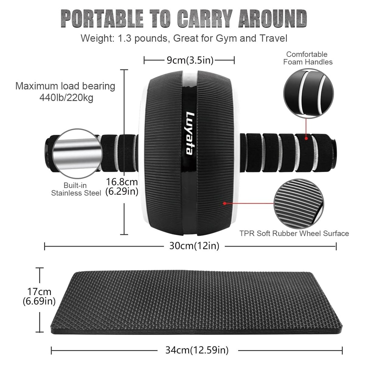 Luyata Resistance Bands full body workout in use at home - Home Workout