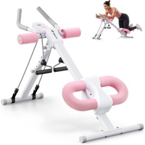 MERACH Ab Machine with accessories for home workout