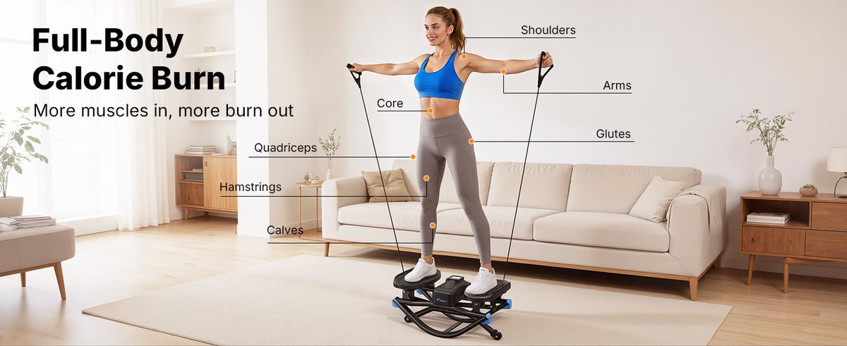 MERACH Stepper setup and assembly guide - Small-Space Cardio