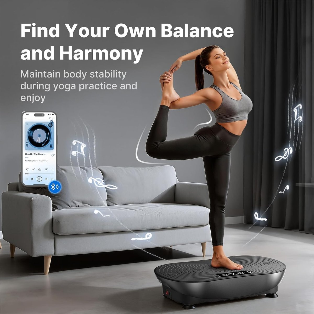 MERACH Vibration Plate compact design for small space