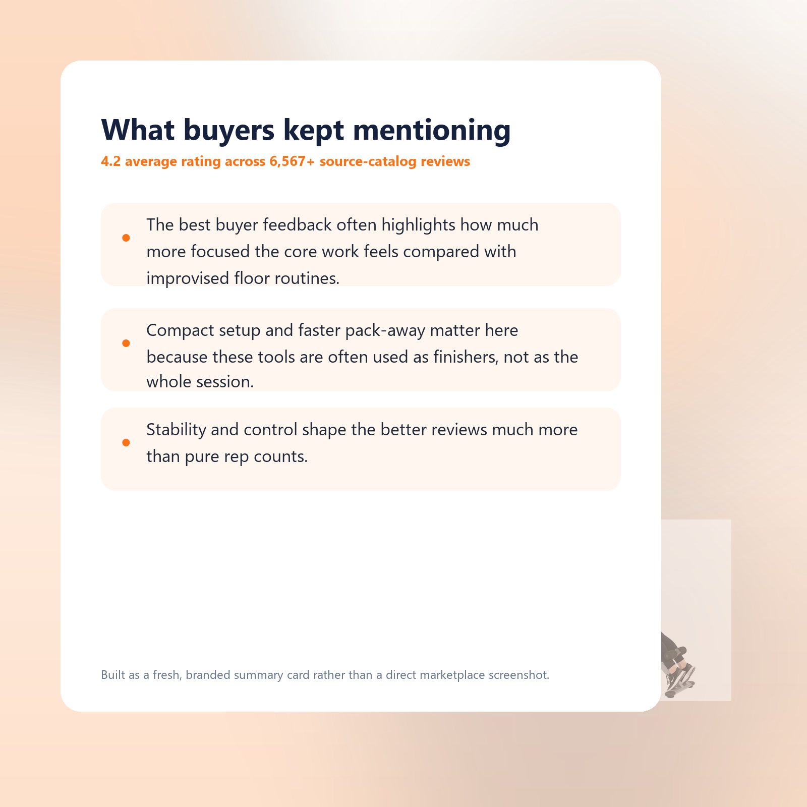 Buyer feedback highlights for Sunny Foldable Hyperextension Roman Chair for Core and Glutes