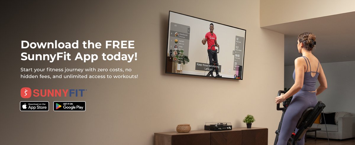 Sunny Health & Fitness Row-N-Ride Trainer compact dimensions for home use - home gym