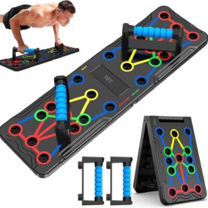 15-in-1 Solid Color-Coded Push-Up Board for Targeted Muscle Training
