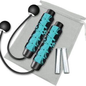 Apartment-Friendly Cordless Jump Rope with Weighted Handles for Small Space Cardio