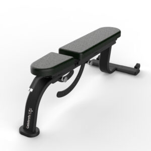 FitGear Adjustable Bench with Dumbbell Rack