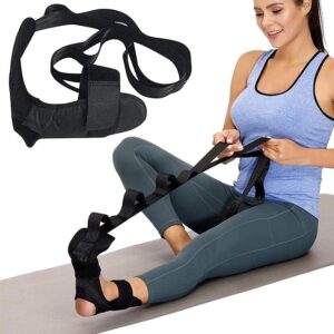 FitGear Yoga Stretching Strap 8-Loop 6ft
