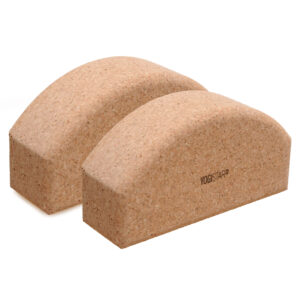 FitGear Cork Yoga Block Set of 2