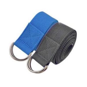 FitGear Yoga Strap with Metal D-Ring 10ft