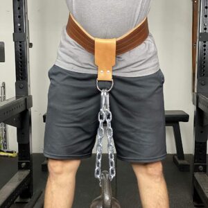 FitGear Dip Belt with Chain for Weighted Dips