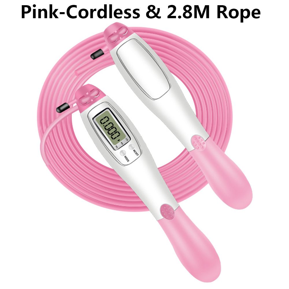 FitGear Smart Counting Cordless Rope LCD