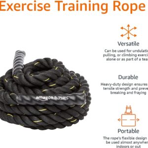 FitGear Battle Rope 50ft 1.5-inch Thick