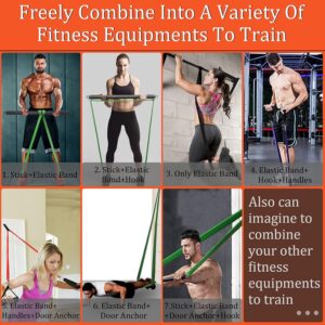 FitGear Resistance Band Bar Portable Gym