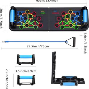 FitGear 12-in-1 Push-Up Board System Color-Coded