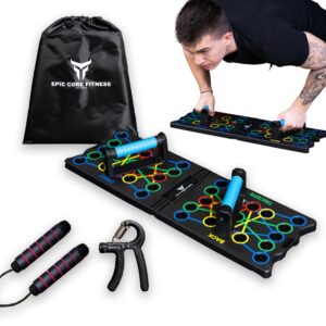 FitGear Foldable Push-Up Handles Portable Pair