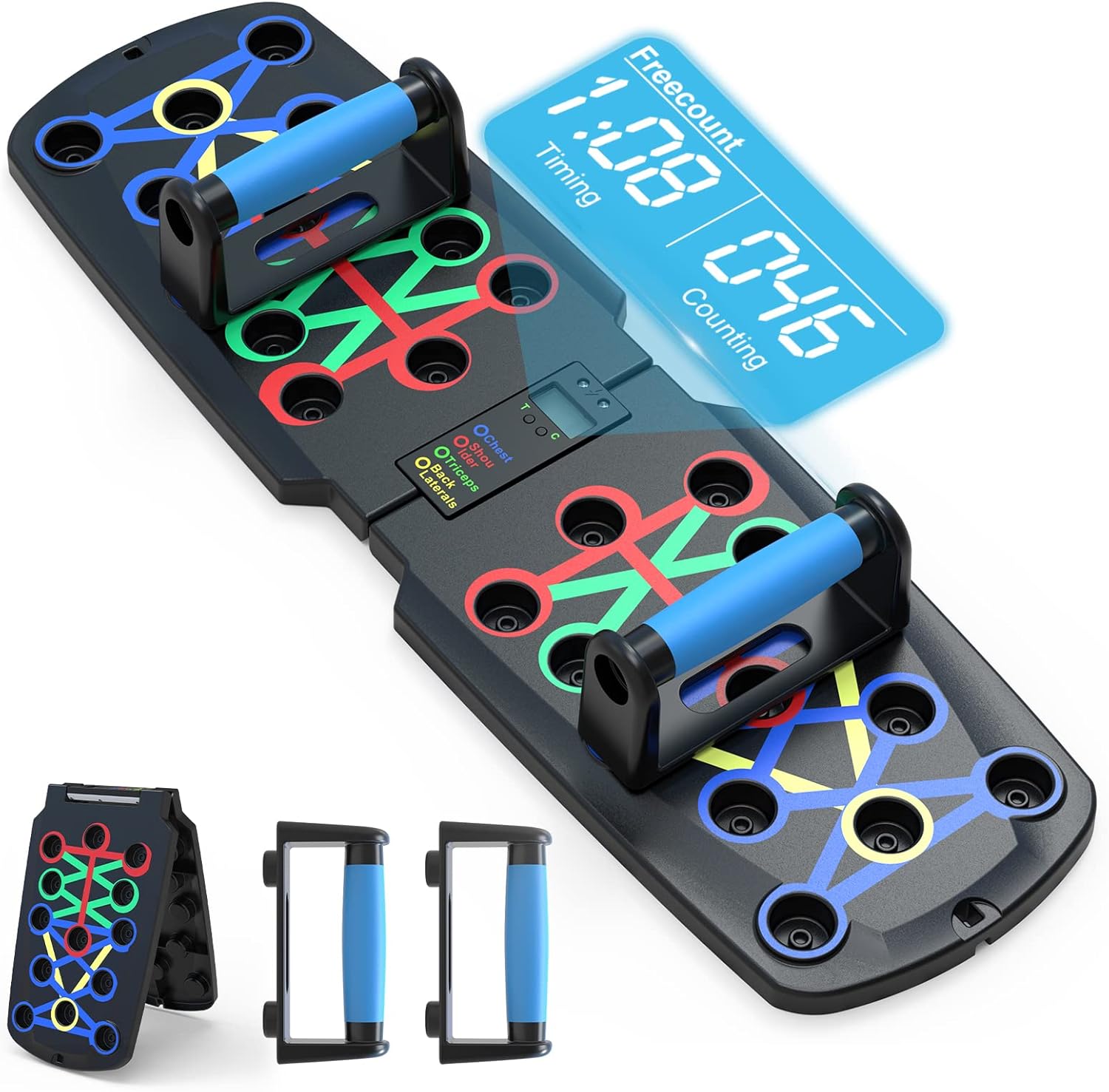 FitGear Push-Up Board with Counter Display